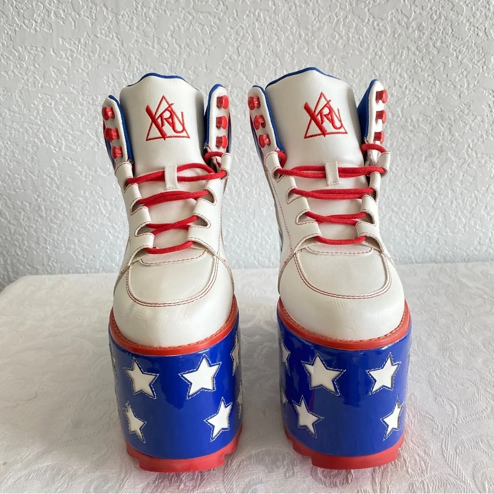 Y.R.U. Star Qozmo Platform Sneakers